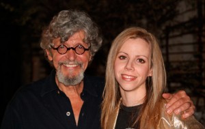 Artist Amy Guidry with Andy Antippas, Director, Barrister's Gallery
