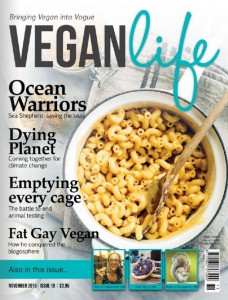 Vegan Life Magazine- November 2015 issue